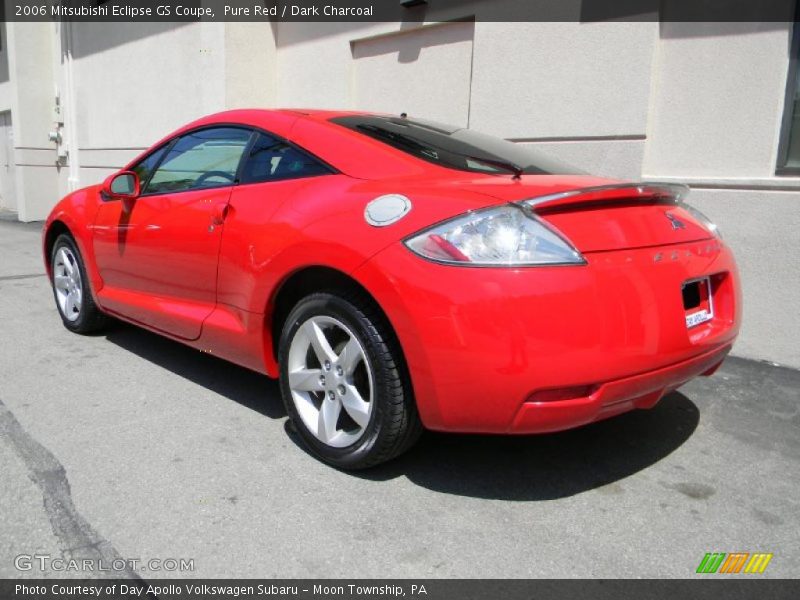 Pure Red / Dark Charcoal 2006 Mitsubishi Eclipse GS Coupe