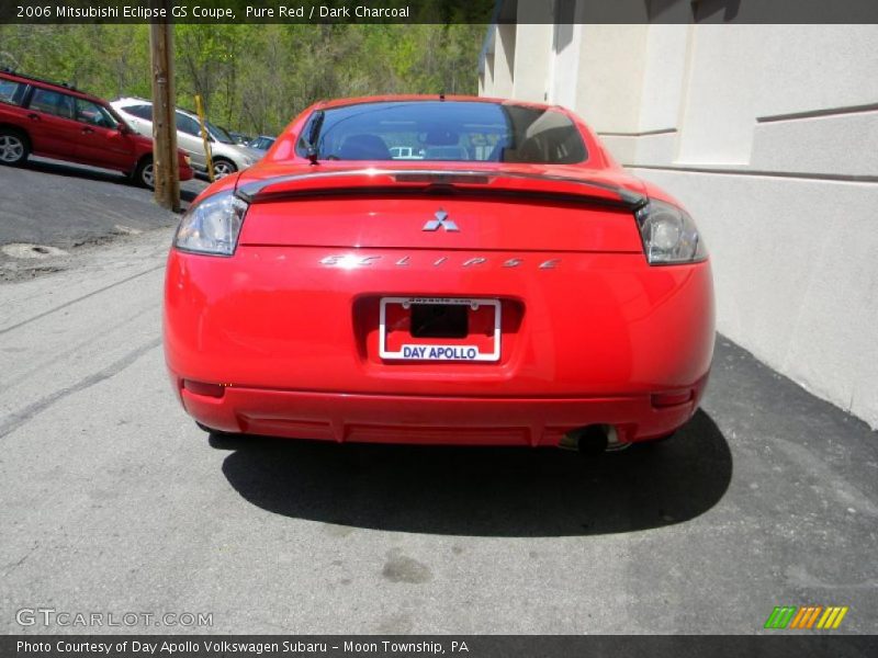 Pure Red / Dark Charcoal 2006 Mitsubishi Eclipse GS Coupe
