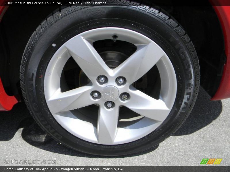 Pure Red / Dark Charcoal 2006 Mitsubishi Eclipse GS Coupe