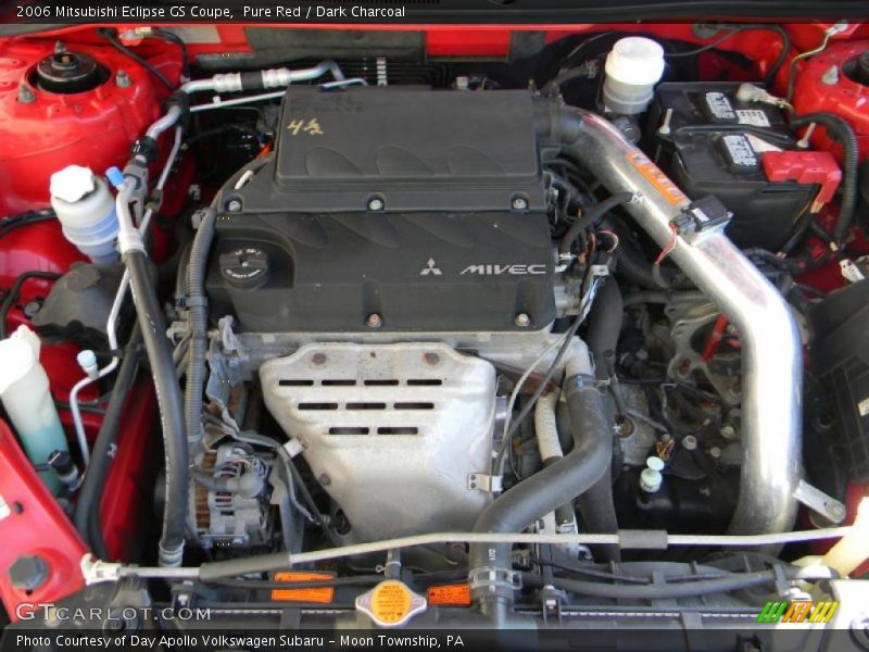 Pure Red / Dark Charcoal 2006 Mitsubishi Eclipse GS Coupe