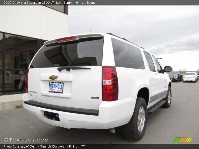 Summit White / Ebony 2007 Chevrolet Suburban 1500 LT 4x4