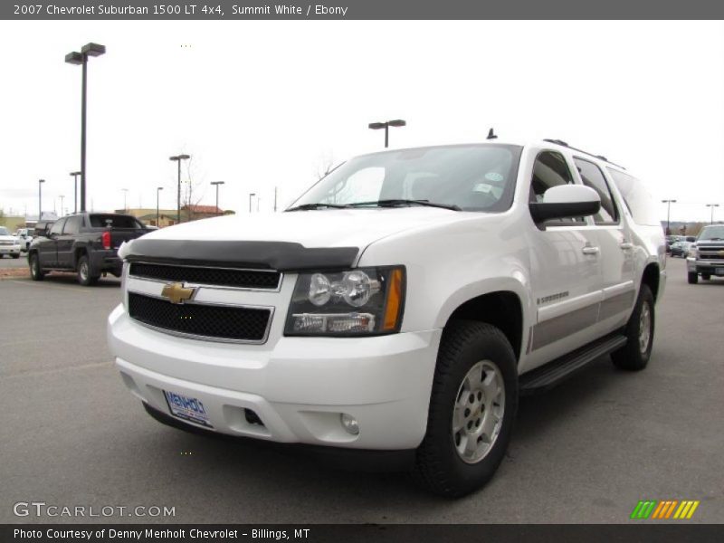 Summit White / Ebony 2007 Chevrolet Suburban 1500 LT 4x4