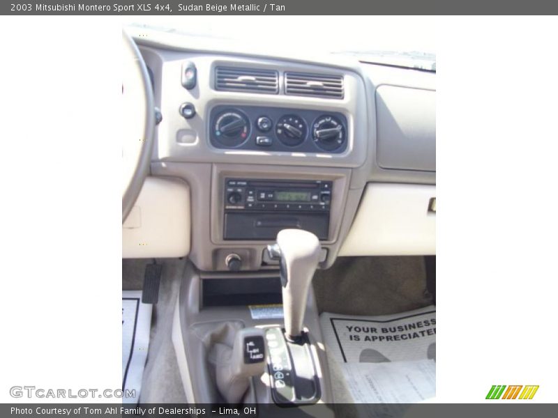 Sudan Beige Metallic / Tan 2003 Mitsubishi Montero Sport XLS 4x4