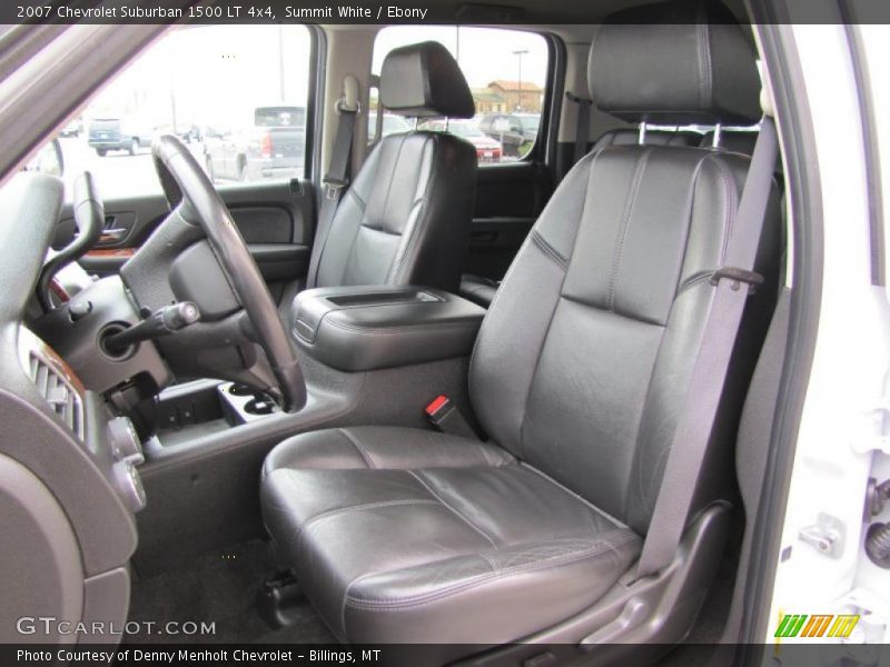 Summit White / Ebony 2007 Chevrolet Suburban 1500 LT 4x4