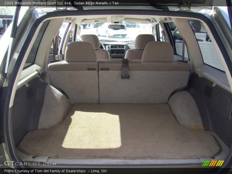 Sudan Beige Metallic / Tan 2003 Mitsubishi Montero Sport XLS 4x4