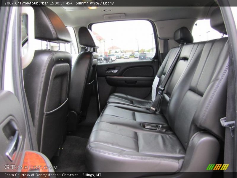 Summit White / Ebony 2007 Chevrolet Suburban 1500 LT 4x4