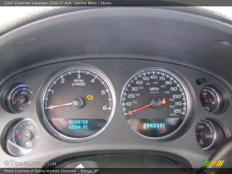 Summit White / Ebony 2007 Chevrolet Suburban 1500 LT 4x4