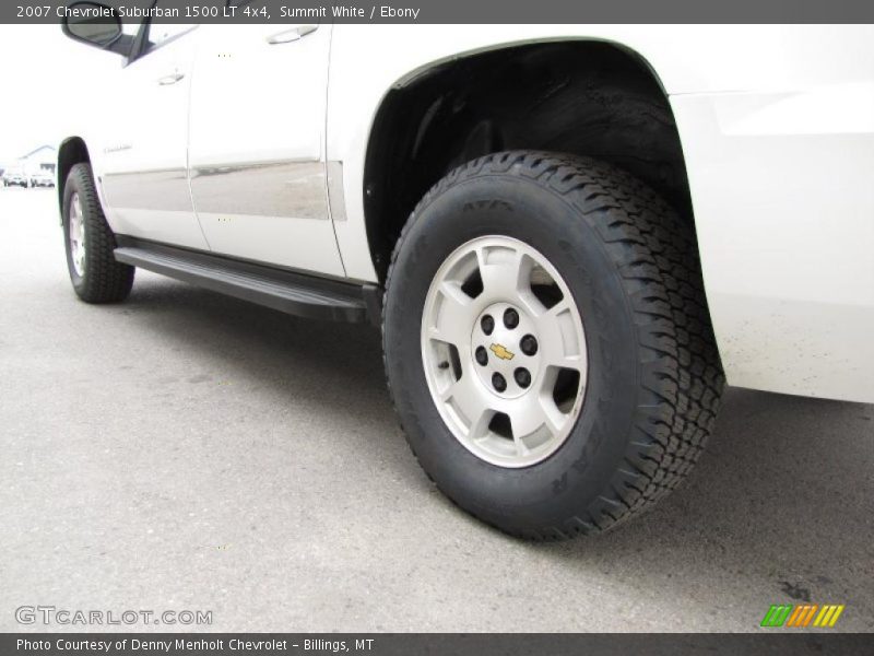 Summit White / Ebony 2007 Chevrolet Suburban 1500 LT 4x4