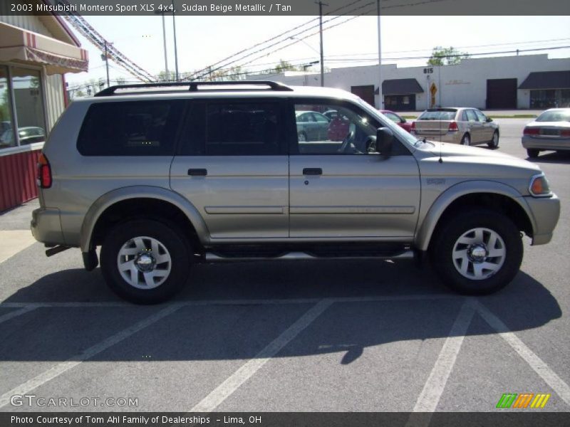 Sudan Beige Metallic / Tan 2003 Mitsubishi Montero Sport XLS 4x4