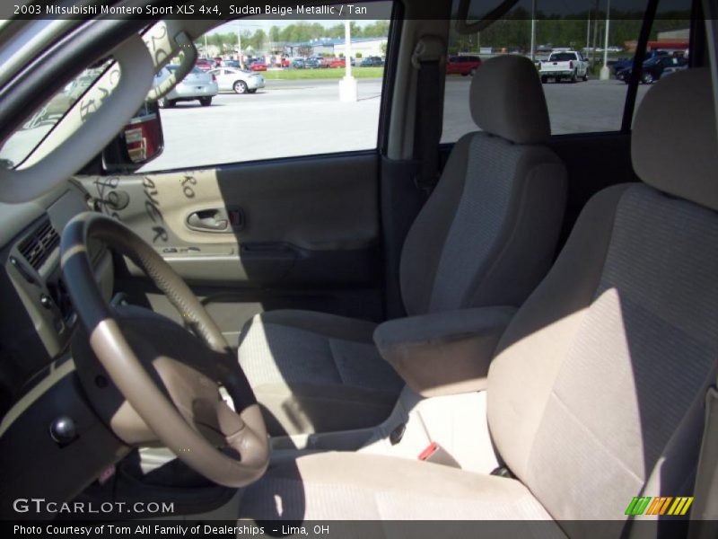 Sudan Beige Metallic / Tan 2003 Mitsubishi Montero Sport XLS 4x4