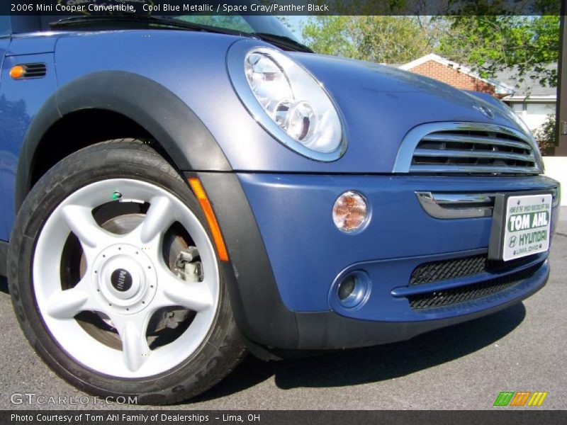 Cool Blue Metallic / Space Gray/Panther Black 2006 Mini Cooper Convertible