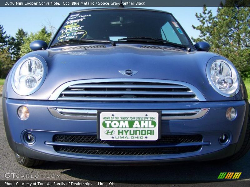 Cool Blue Metallic / Space Gray/Panther Black 2006 Mini Cooper Convertible