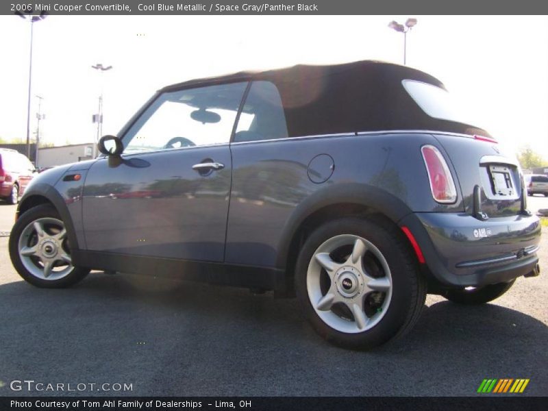 Cool Blue Metallic / Space Gray/Panther Black 2006 Mini Cooper Convertible