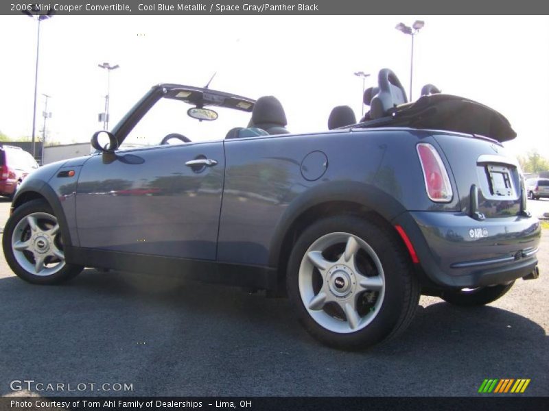 Cool Blue Metallic / Space Gray/Panther Black 2006 Mini Cooper Convertible