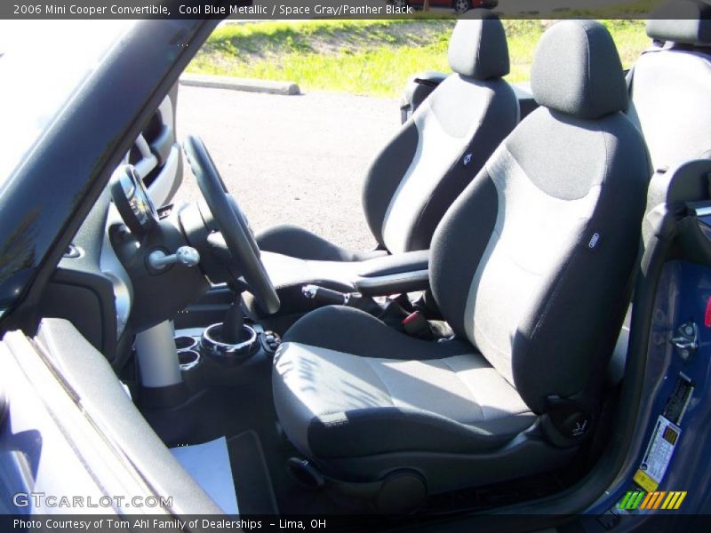 Cool Blue Metallic / Space Gray/Panther Black 2006 Mini Cooper Convertible
