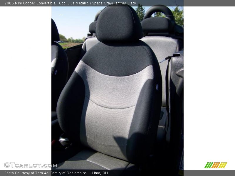 Cool Blue Metallic / Space Gray/Panther Black 2006 Mini Cooper Convertible