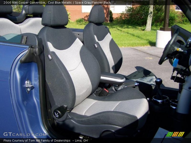 Cool Blue Metallic / Space Gray/Panther Black 2006 Mini Cooper Convertible