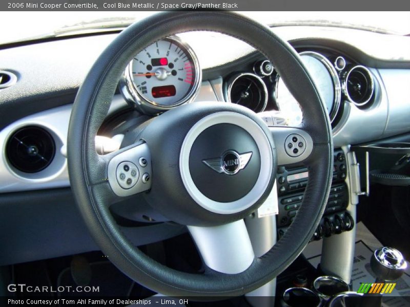 Cool Blue Metallic / Space Gray/Panther Black 2006 Mini Cooper Convertible