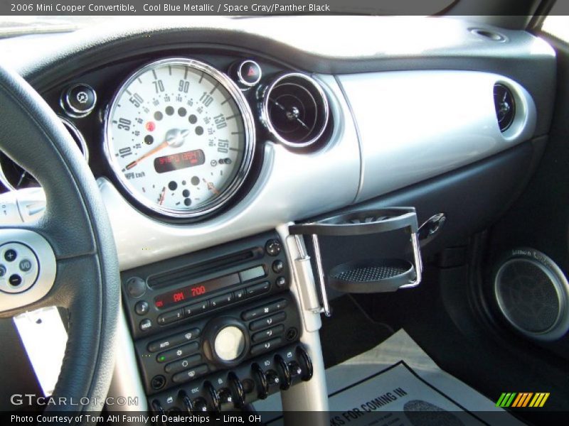 Cool Blue Metallic / Space Gray/Panther Black 2006 Mini Cooper Convertible