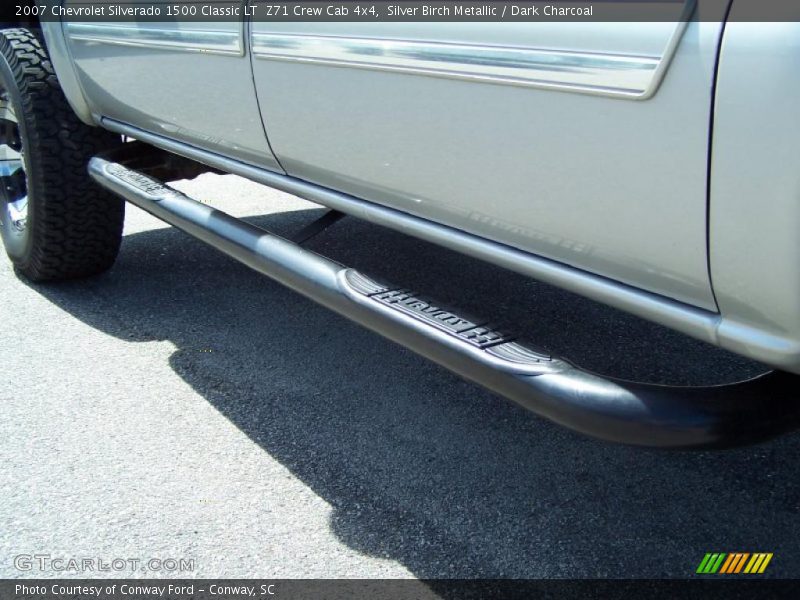 Silver Birch Metallic / Dark Charcoal 2007 Chevrolet Silverado 1500 Classic LT  Z71 Crew Cab 4x4
