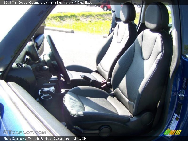 Lightning Blue Metallic / Grey/Black 2008 Mini Cooper Clubman