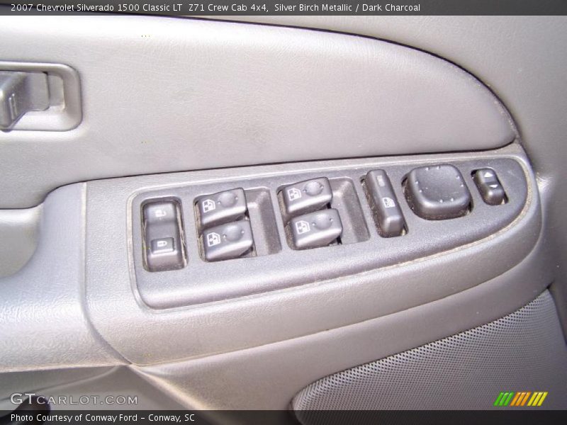 Silver Birch Metallic / Dark Charcoal 2007 Chevrolet Silverado 1500 Classic LT  Z71 Crew Cab 4x4