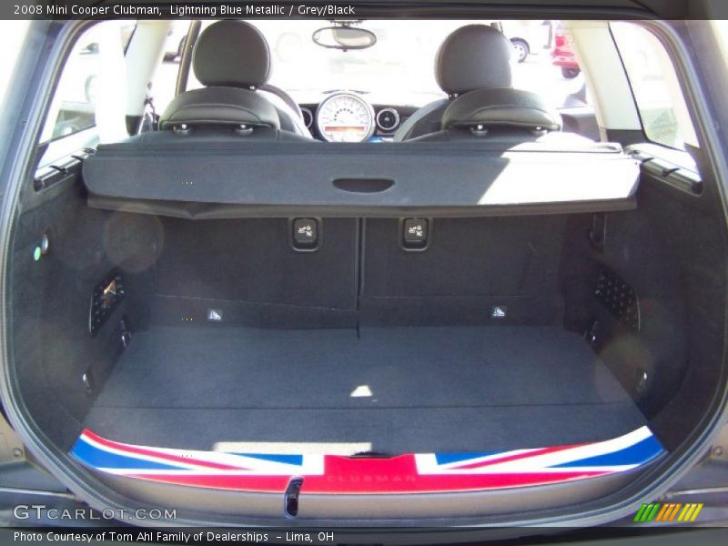 Lightning Blue Metallic / Grey/Black 2008 Mini Cooper Clubman
