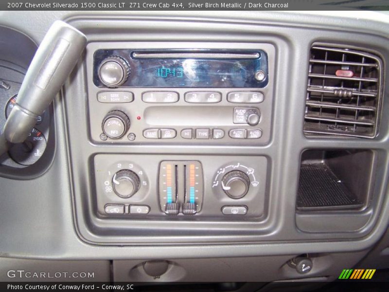 Silver Birch Metallic / Dark Charcoal 2007 Chevrolet Silverado 1500 Classic LT  Z71 Crew Cab 4x4