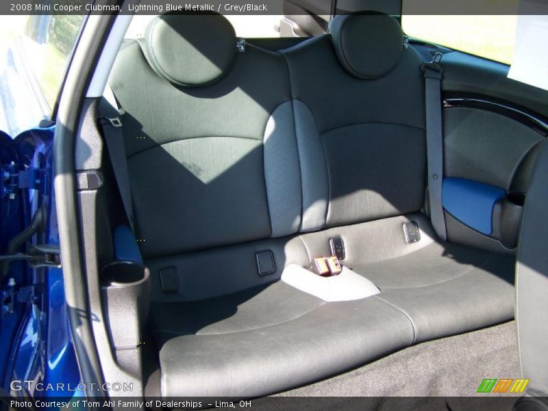 Lightning Blue Metallic / Grey/Black 2008 Mini Cooper Clubman