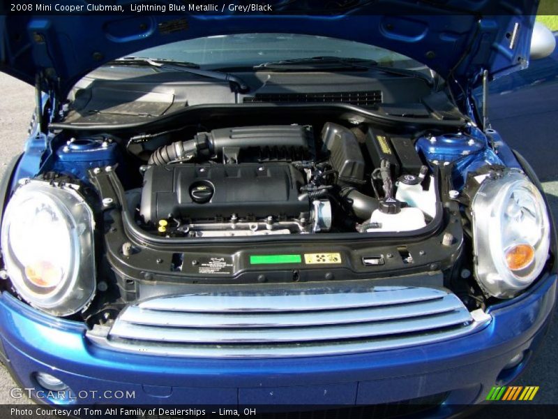 Lightning Blue Metallic / Grey/Black 2008 Mini Cooper Clubman