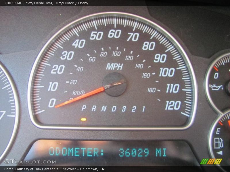 Onyx Black / Ebony 2007 GMC Envoy Denali 4x4