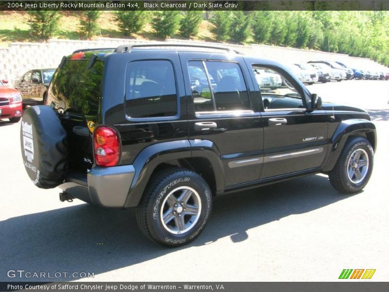Black Clearcoat / Dark Slate Gray 2004 Jeep Liberty Rocky Mountain Edition 4x4