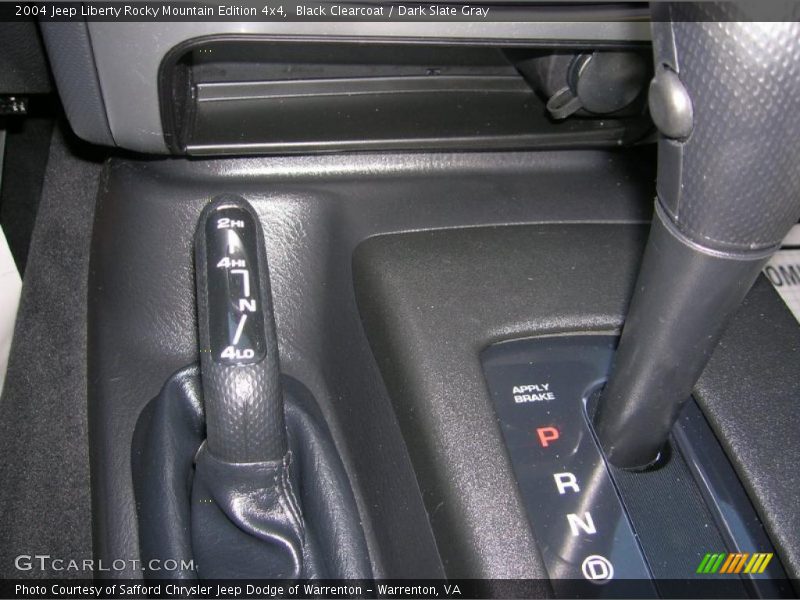 Black Clearcoat / Dark Slate Gray 2004 Jeep Liberty Rocky Mountain Edition 4x4