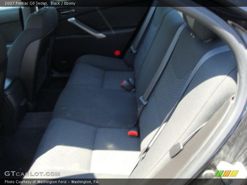 Black / Ebony 2007 Pontiac G6 Sedan