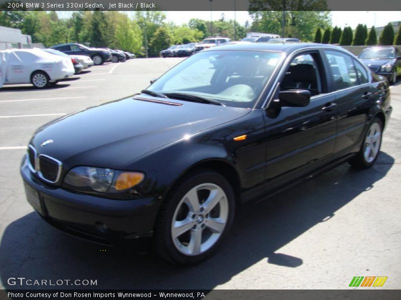 Jet Black / Black 2004 BMW 3 Series 330xi Sedan