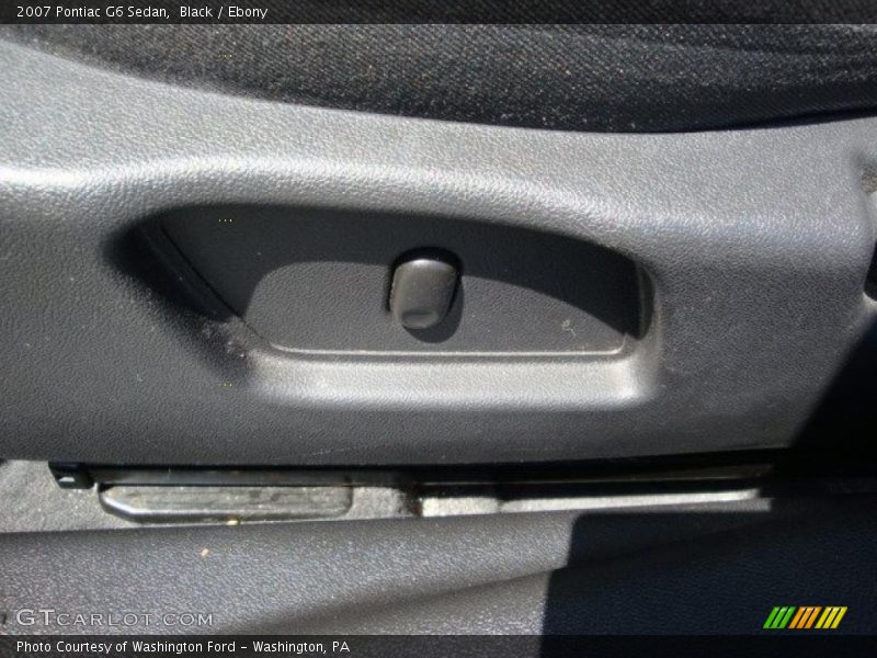 Black / Ebony 2007 Pontiac G6 Sedan