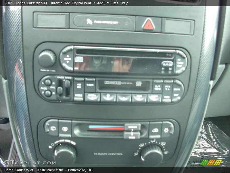 Inferno Red Crystal Pearl / Medium Slate Gray 2005 Dodge Caravan SXT