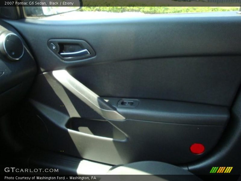 Black / Ebony 2007 Pontiac G6 Sedan