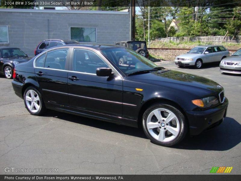 Jet Black / Black 2004 BMW 3 Series 330xi Sedan