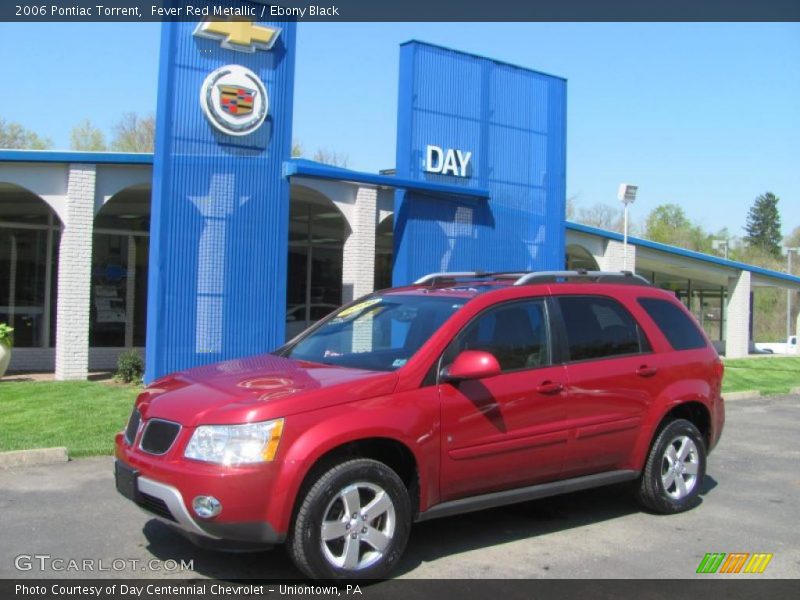 Fever Red Metallic / Ebony Black 2006 Pontiac Torrent
