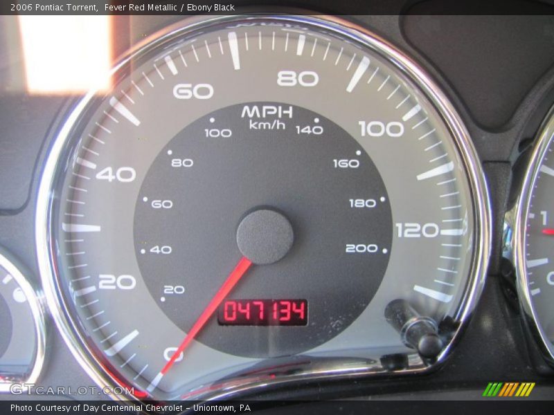 Fever Red Metallic / Ebony Black 2006 Pontiac Torrent