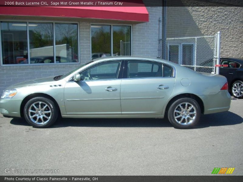 Sage Mist Green Metallic / Titanium Gray 2006 Buick Lucerne CXL