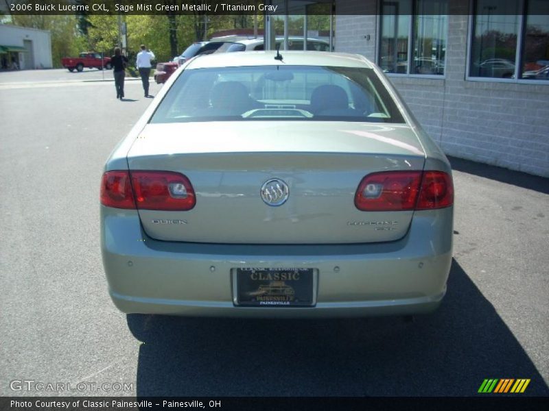 Sage Mist Green Metallic / Titanium Gray 2006 Buick Lucerne CXL