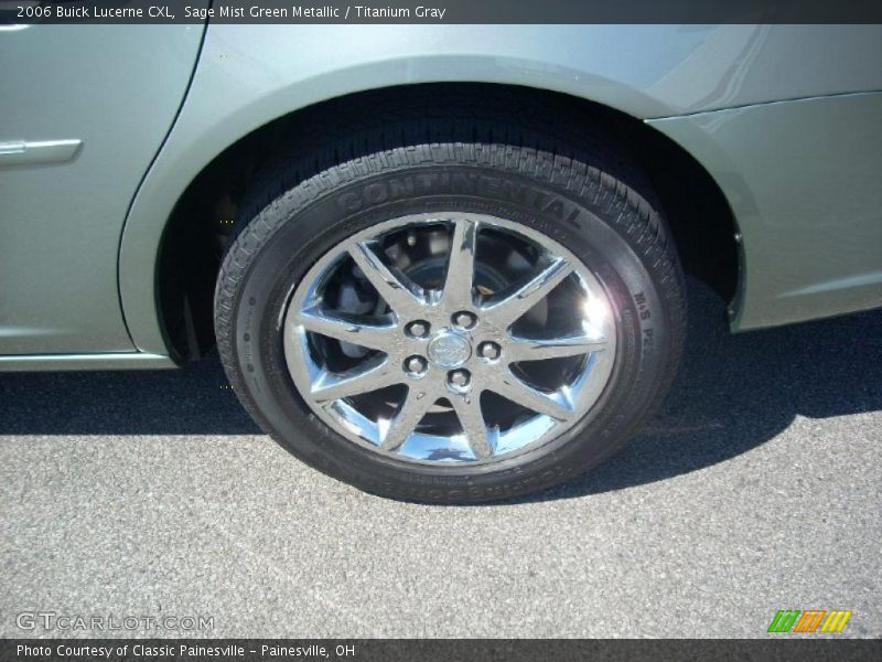 Sage Mist Green Metallic / Titanium Gray 2006 Buick Lucerne CXL