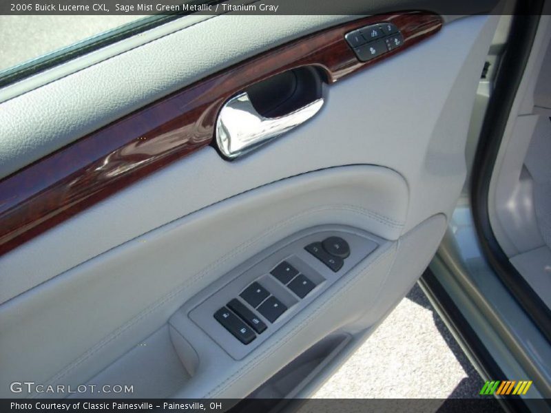 Sage Mist Green Metallic / Titanium Gray 2006 Buick Lucerne CXL