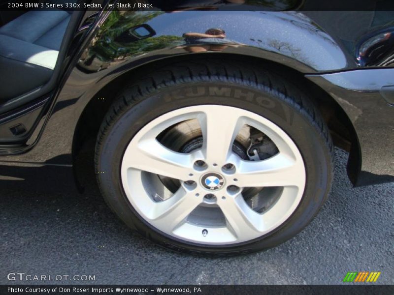 Jet Black / Black 2004 BMW 3 Series 330xi Sedan