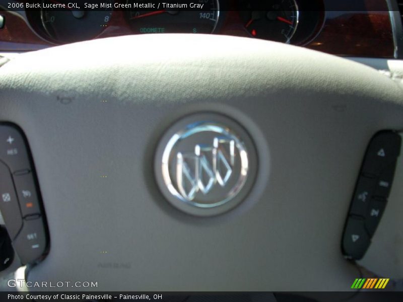 Sage Mist Green Metallic / Titanium Gray 2006 Buick Lucerne CXL