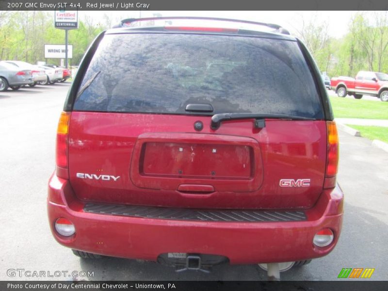 Red Jewel / Light Gray 2007 GMC Envoy SLT 4x4