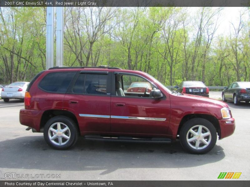 Red Jewel / Light Gray 2007 GMC Envoy SLT 4x4