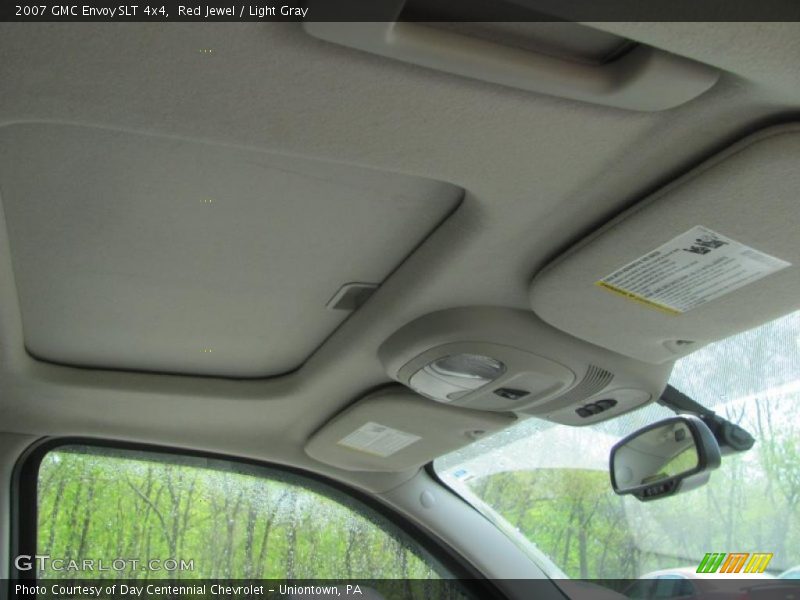 Red Jewel / Light Gray 2007 GMC Envoy SLT 4x4